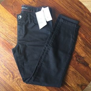 Banana Republic skinny jeans black petite 28p nwt